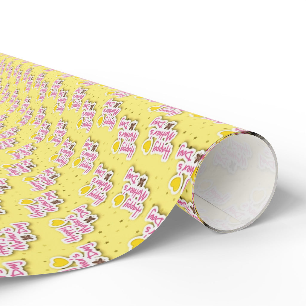 Happy Mother's Day cute Wrapping Papers, Custom Gift Wrap, High-Quality Fine Art Paper, Matte or Glossy Finish, 3 Sizes Available