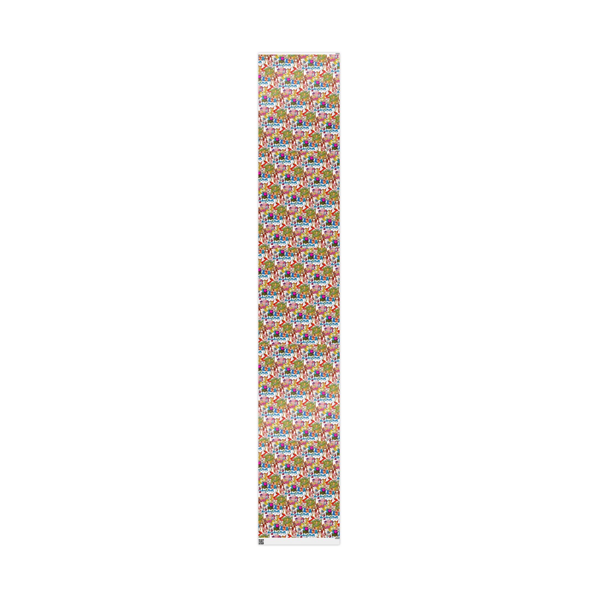 80's Wrapping Papers, Nostalgic Custom Gift Wrap, High-Quality Fine Art Paper, Matte or Glossy Finish, 3 Sizes Available