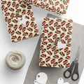 Vintage Mom Tattoo Heart and Banner Wrapping Paper, Mothers day