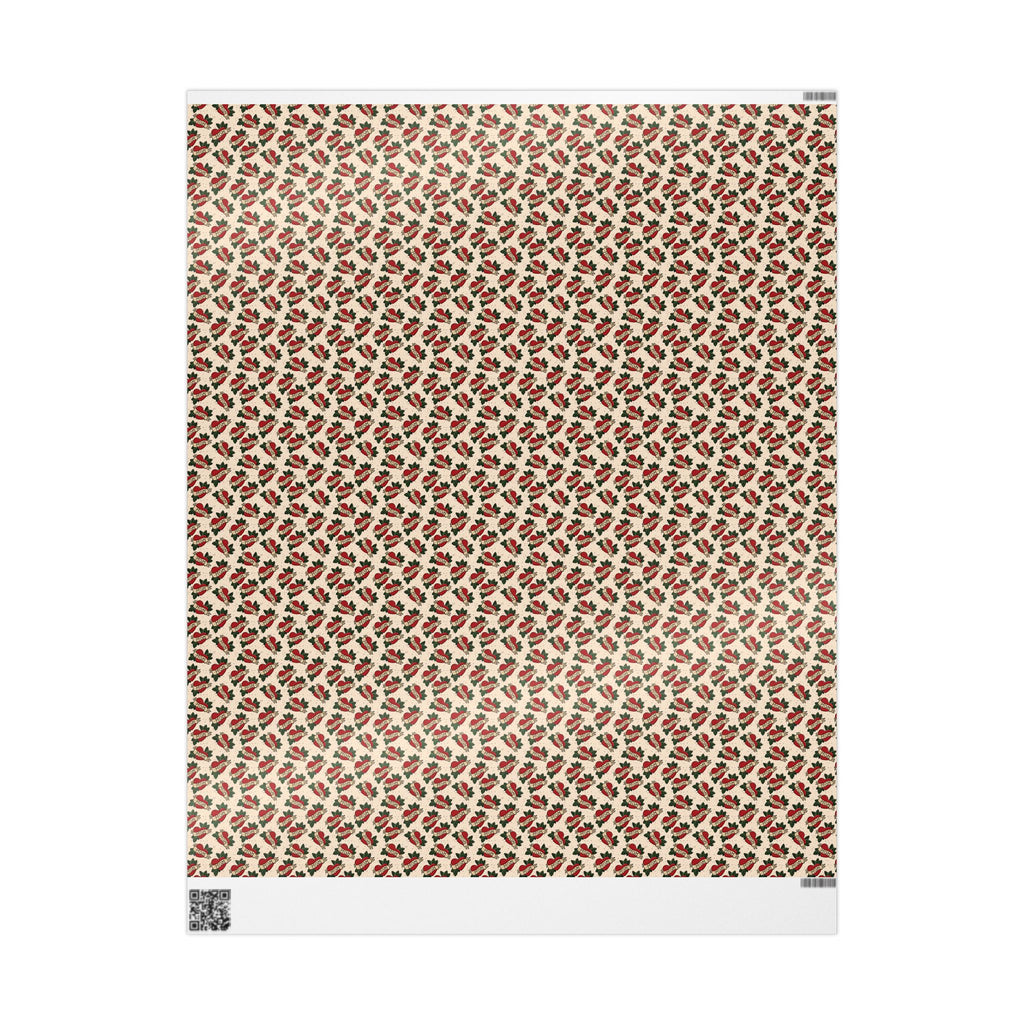 Vintage Mom Tattoo Heart and Banner Wrapping Paper, Mothers day