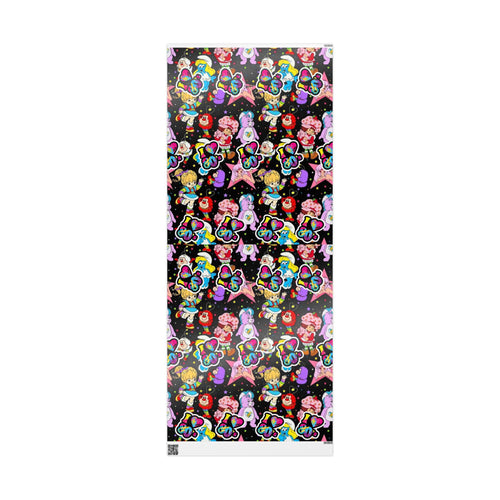 80s Retro Wrapping Papers, Vintage Custom Gift Wrap for Birthdays and Holidays, High-Quality Fine Print, Special Occasion Supplies,