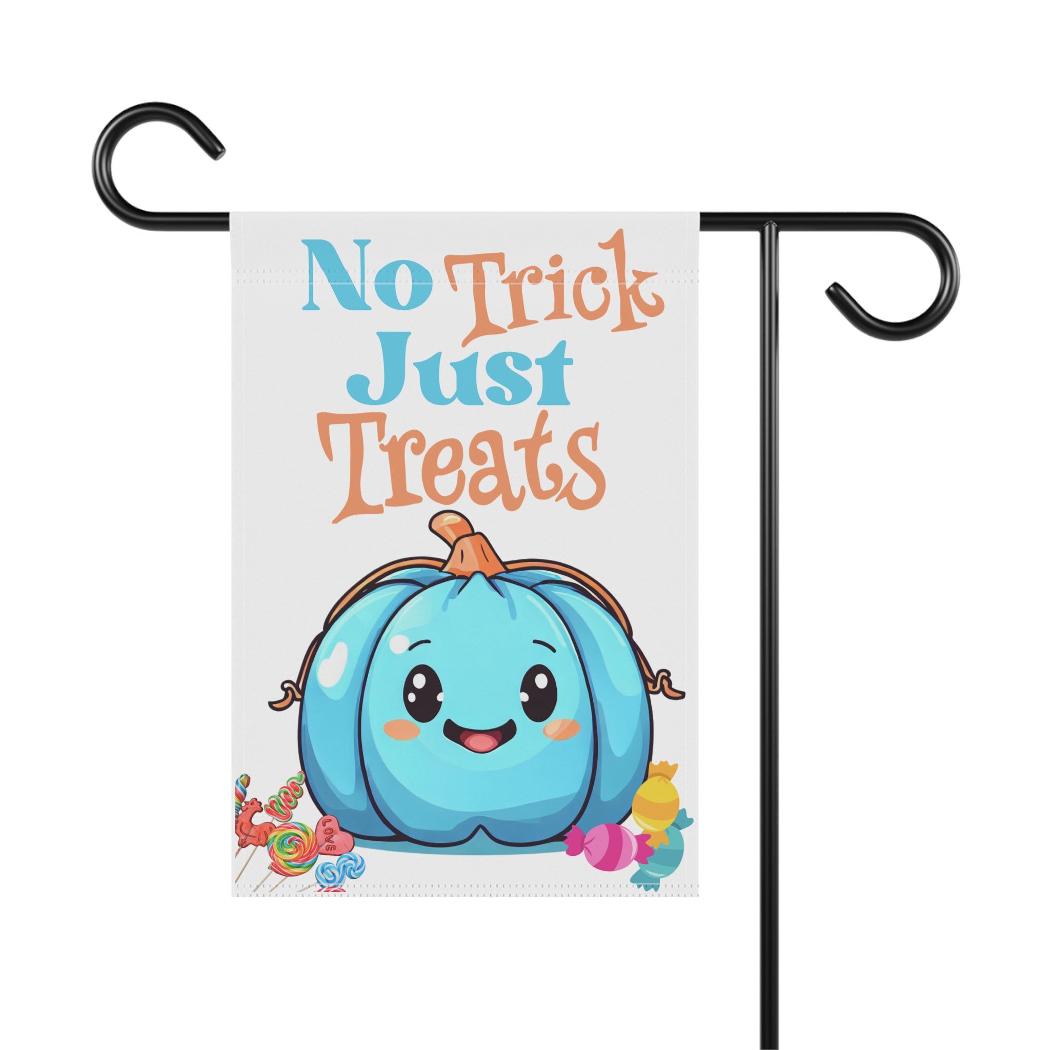 Halloween yard flag, Teal pumpkin yard sign, teal pumpkin project, allergy friendly, autism awareness, blue pumpkin project, garden decor