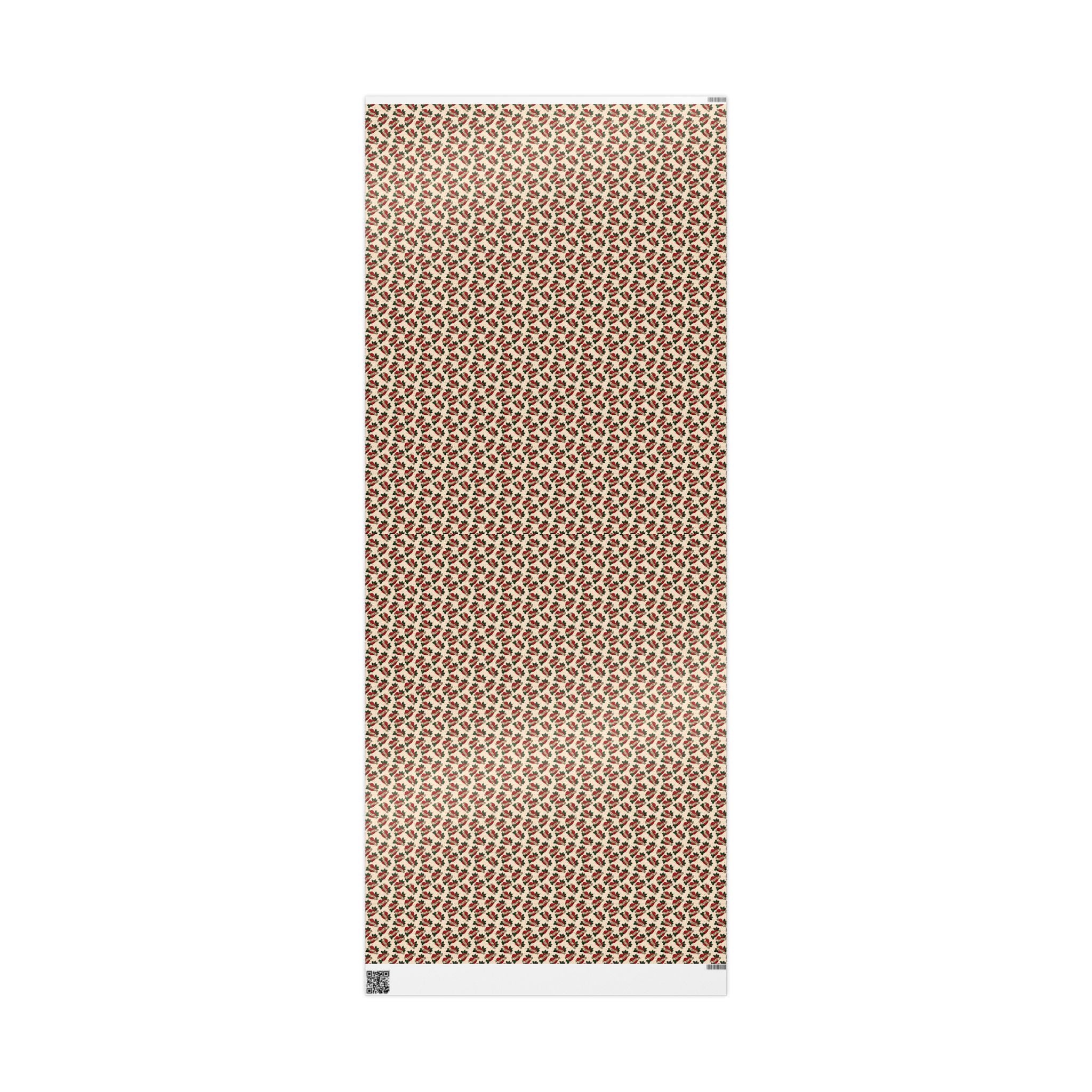 Vintage Mom Tattoo Heart and Banner Wrapping Paper, Mothers day