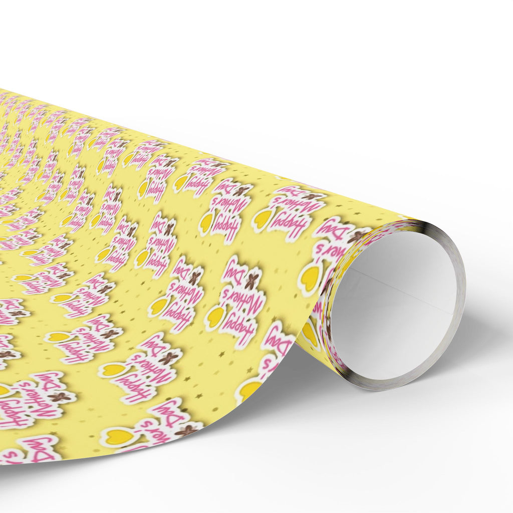 Happy Mother's Day cute Wrapping Papers, Custom Gift Wrap, High-Quality Fine Art Paper, Matte or Glossy Finish, 3 Sizes Available
