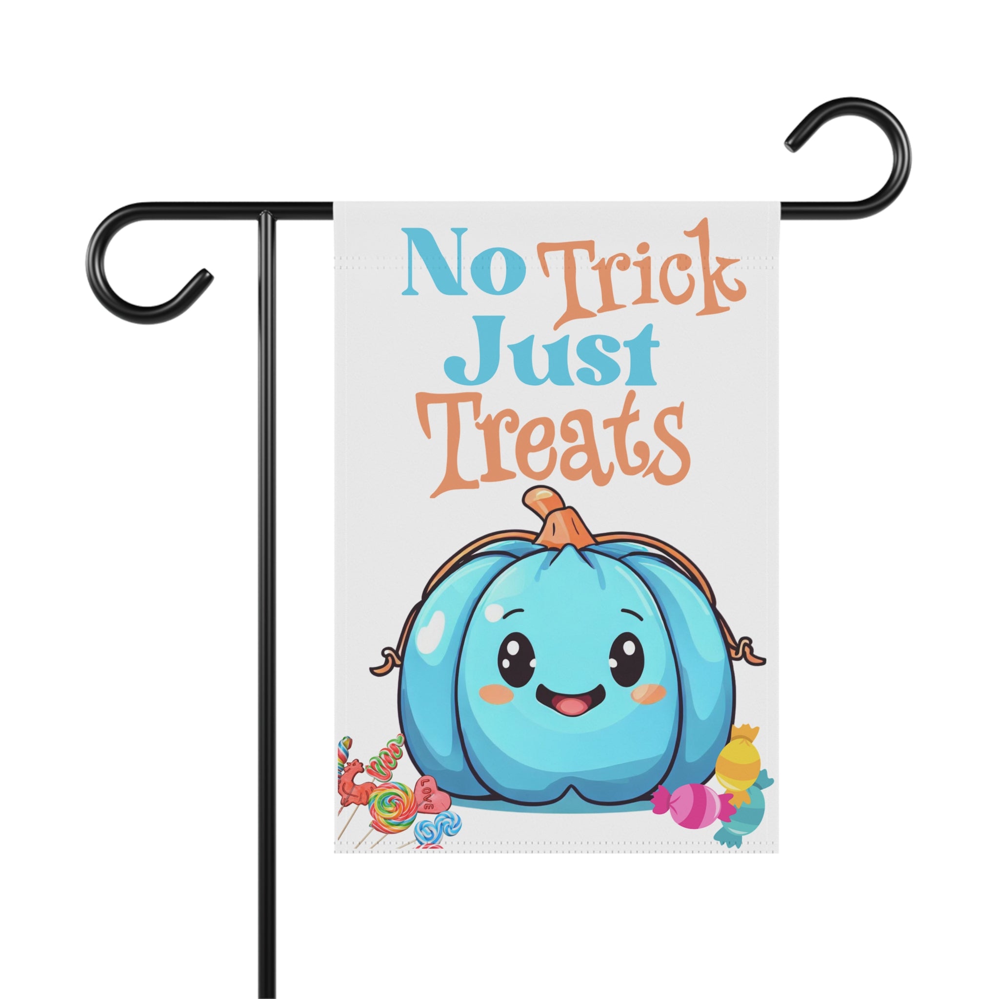 Halloween yard flag, Teal pumpkin yard sign, teal pumpkin project, allergy friendly, autism awareness, blue pumpkin project, garden decor