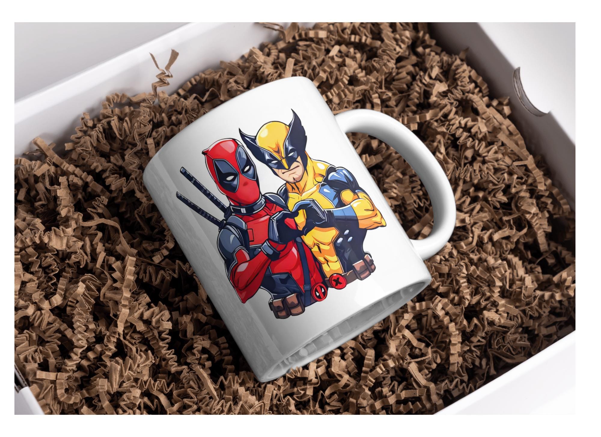I LIKE ME Deadpool Wolverine funny 15 oz mug