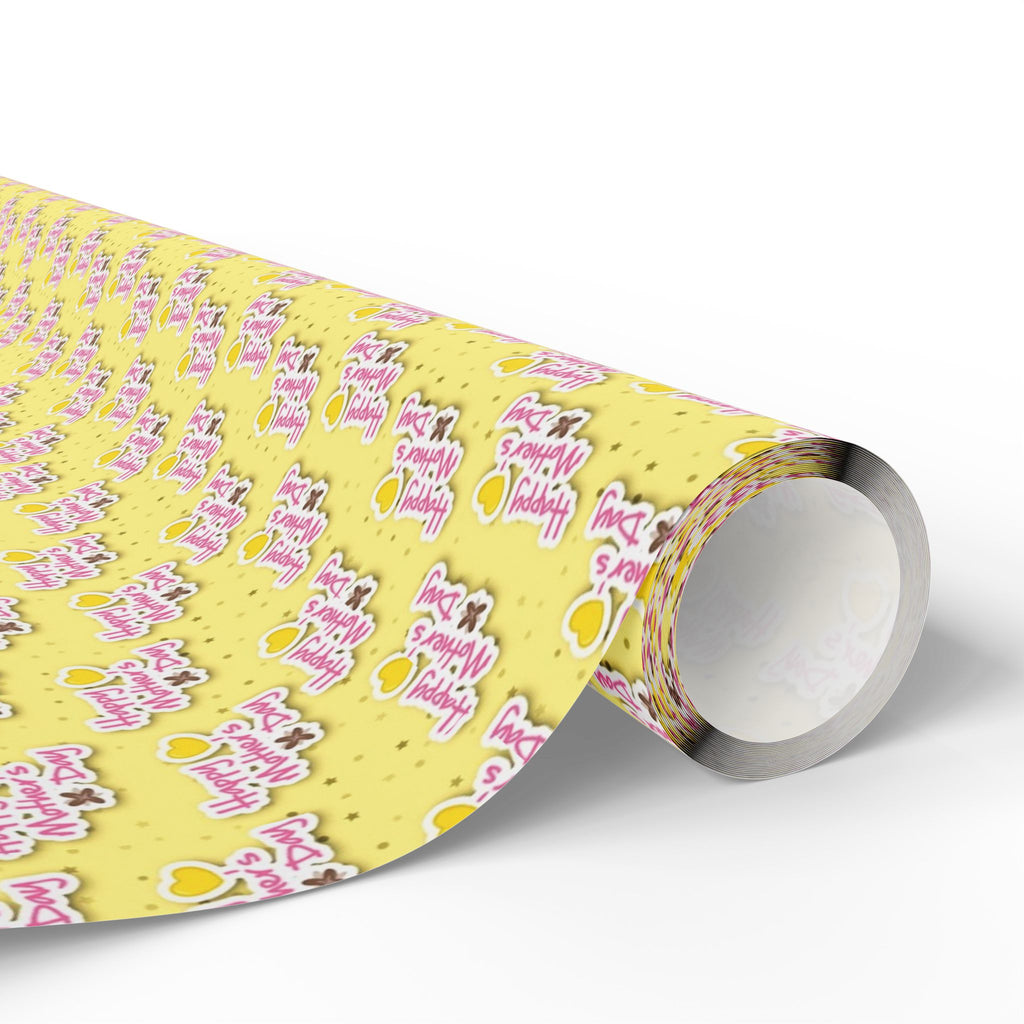 Happy Mother's Day cute Wrapping Papers, Custom Gift Wrap, High-Quality Fine Art Paper, Matte or Glossy Finish, 3 Sizes Available