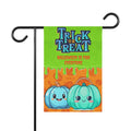 Halloween yard flag, Teal pumpkin yard sign, teal pumpkin project, allergy friendly, autism awareness, blue pumpkin project, garden decor