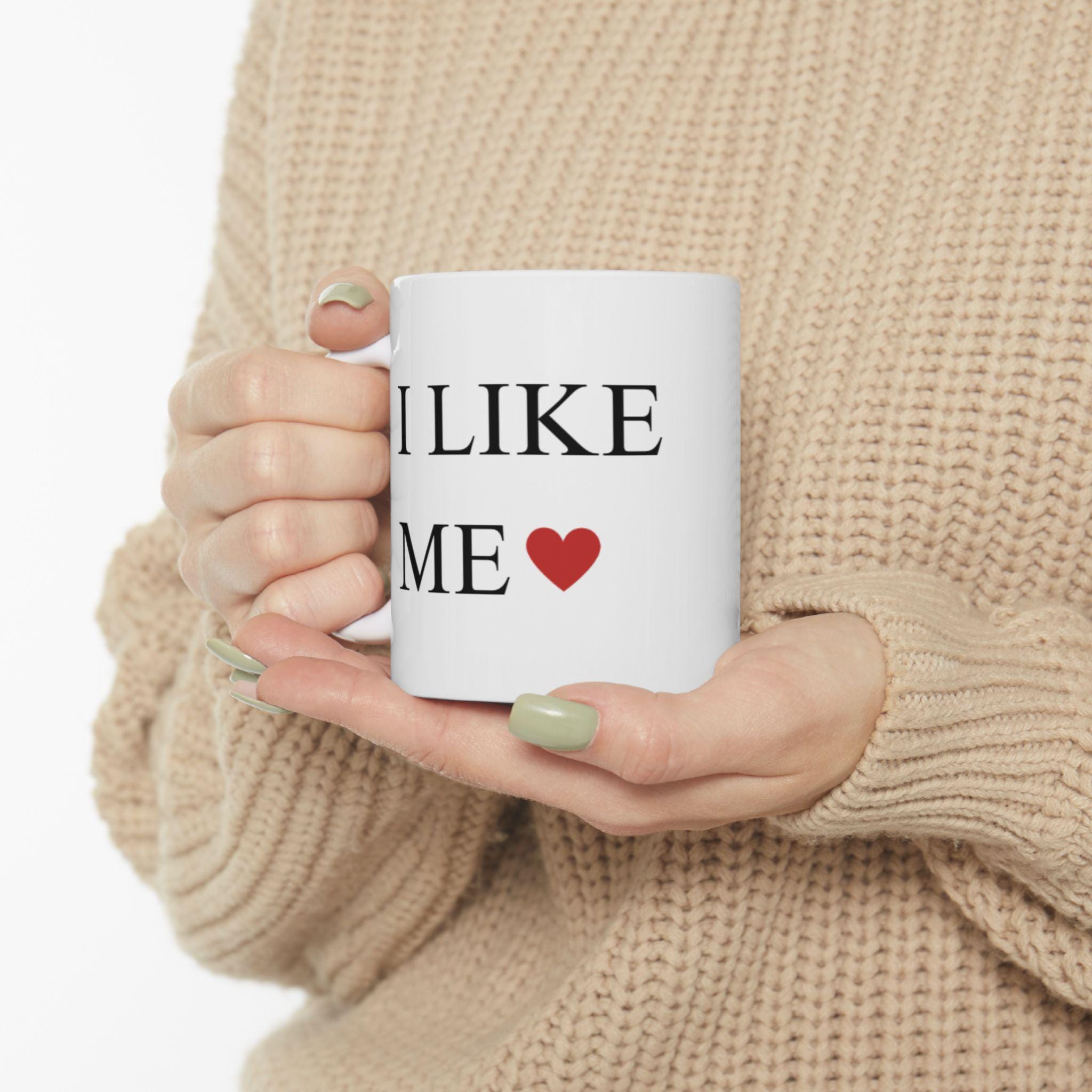 I LIKE ME Deadpool Wolverine funny 15 oz mug